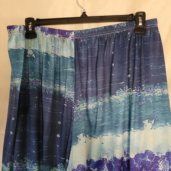 Women's 5XL Blue & White Pajama Set - Comfort & Style - Picture 11 of 16